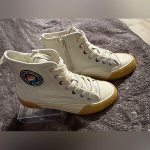 Authentic Zara Kids care bare  limited edition hi top Sneakers